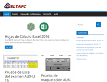 Tablet Screenshot of deltapci.com
